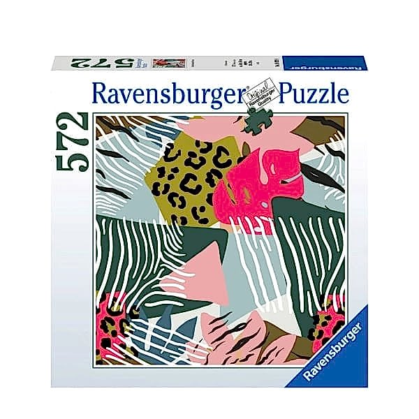 169290 Ravensburger Hayvan Desenleri 572 Parça Puzzle