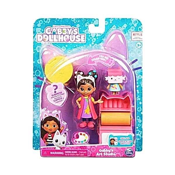 36525 SUN-SPM-FİGÜR SET GABBY S DOLLHOUSE AKTİVİTE BEBEKLERİ 3A.