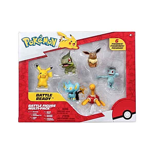 POK PKW2469-E Pokemon Battle 6lı Figür Seti