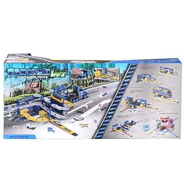 4345 Sesli Işıklı Transporter Garaj Seti