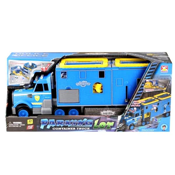 4345 Sesli Işıklı Transporter Garaj Seti