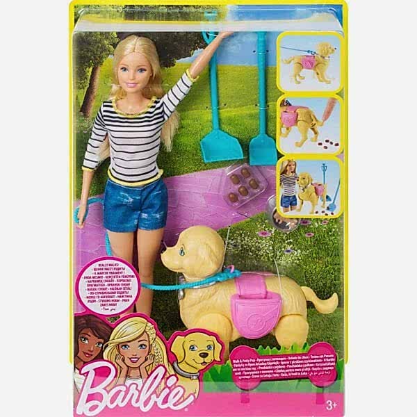 DWJ68 Barbie ve Köpeği Tuvalet Eğitiminde