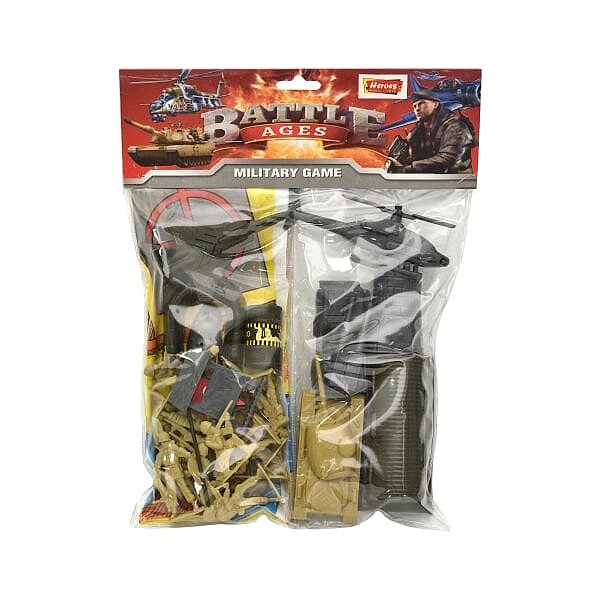 ERN-852 HEROES TOYS PVCLİ ASKER SETİ