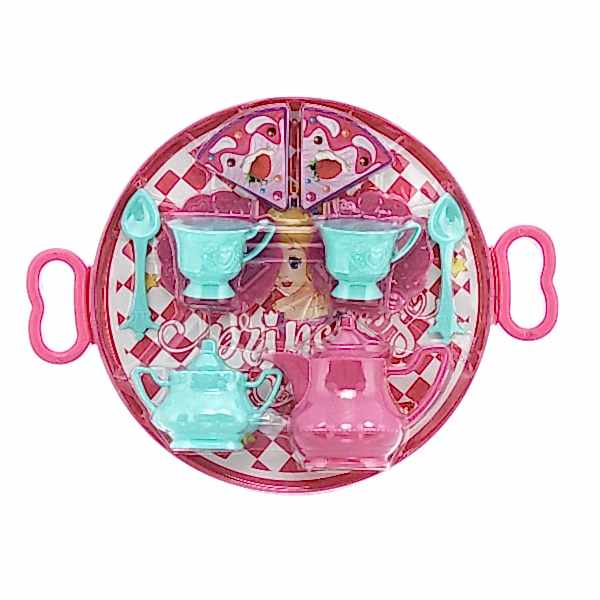 ERN-893 HEROES TOYS TEPSİLİ ÇAY VE KEK SETİ