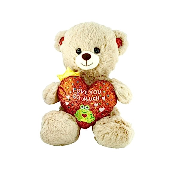 PJH2323 Peluş Kalpli Ayı Love You 30 cm