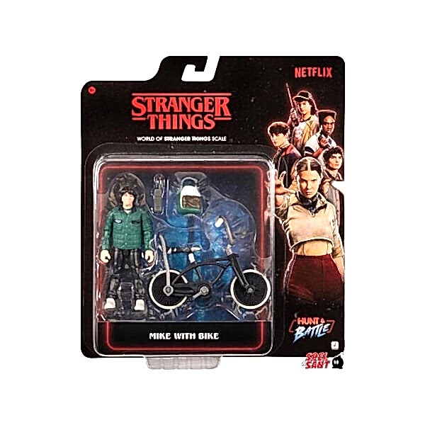 STRT0107 Stranger Things Bisikletli Figür Asorti