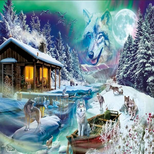 20811 PUZZLE 1000 FATHER OF WOLVES