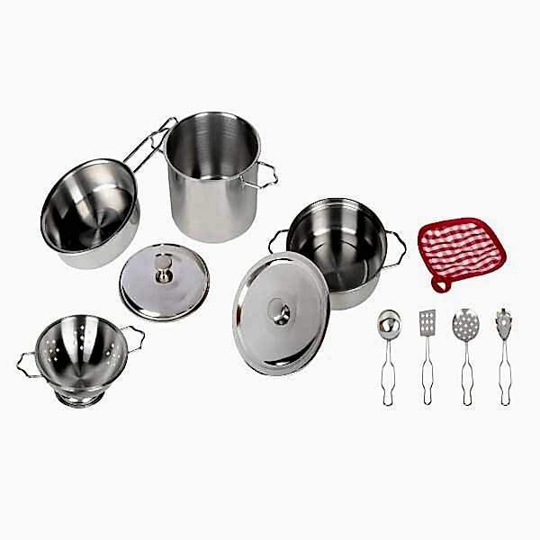 ATF-3815-1A 11 PARÇA ÇELİK TENCERE TAVA SET
