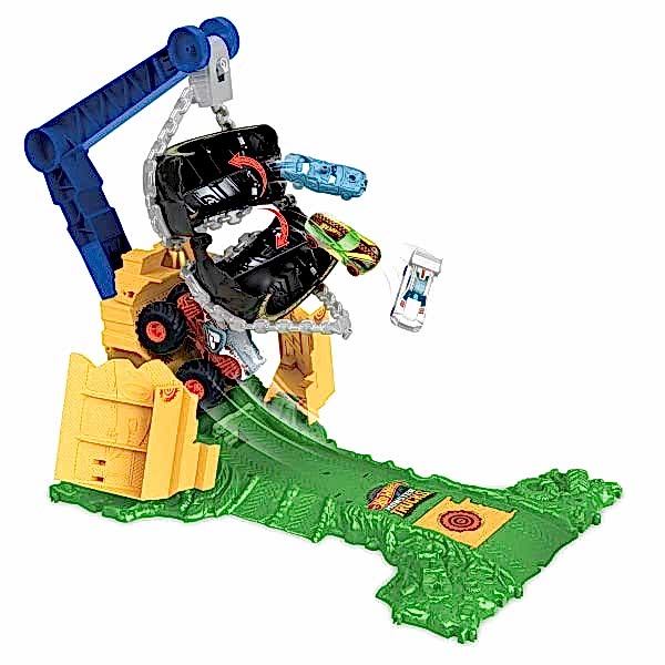 HTP18 Hot Wheels Monster Trucks Arenada Rhinomite Mücadelesi