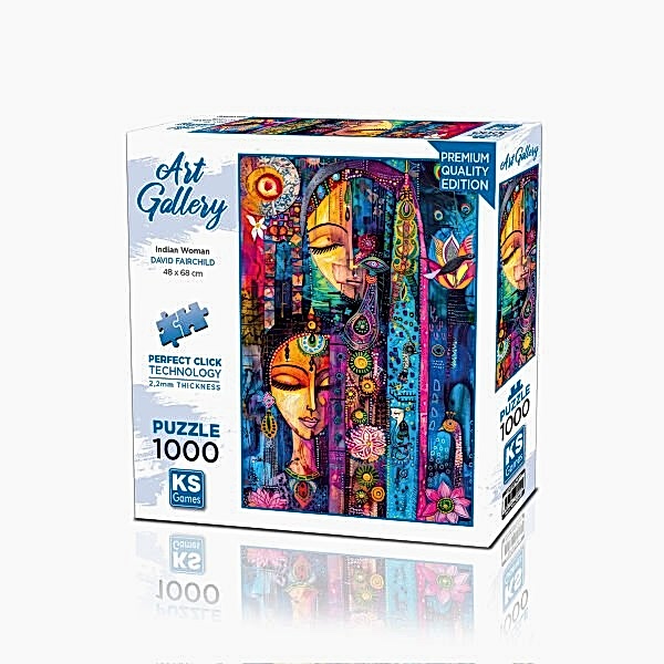 20851 PUZZLE 1000 İNDİAN WOMAN