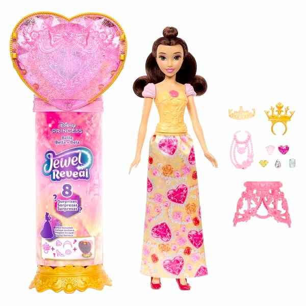 JHL51 Disney Prenses Sürpriz Takılar - Belle