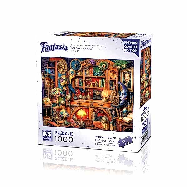 20853 PUZZLE 1000 ENCHANTED COLLERTORS ROOM