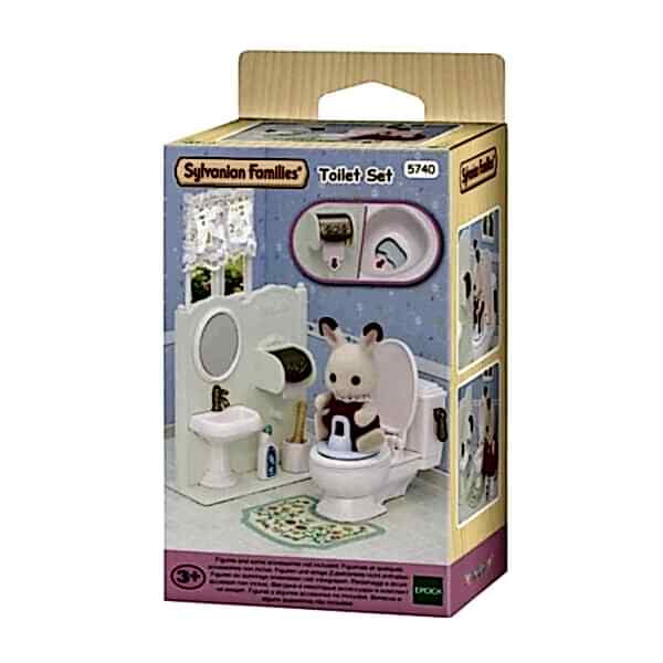 5740 Sylvanian Families Tuvalet Seti (figürler dahil değildir) +3 yaş