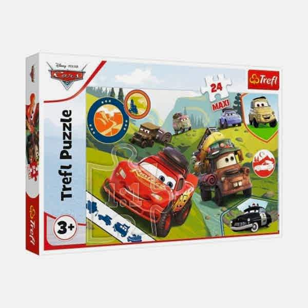 PUZZLE-14352 Maxi Disney Cars 3 24 Parça Çocuk Puzzle