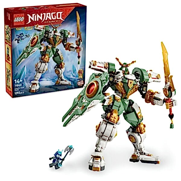 71860 Lego NinjagoLloyd'un Titan Robotu 15.Yıl Limited Eddition 1293 prç+14 yaş