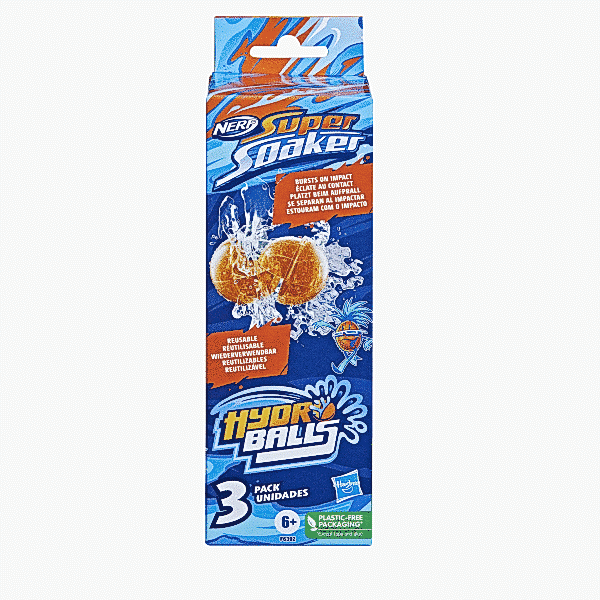 F6392 Nerf Super Soaker Hydro Balls 3lü +6 yaş