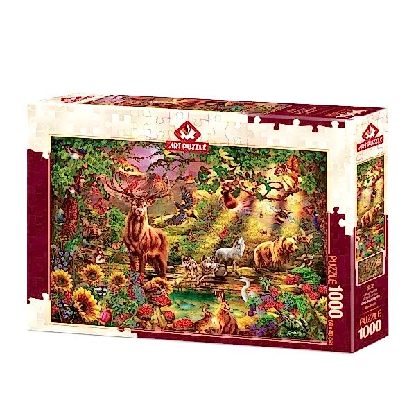 5176 Art Puzzle Büyülü Orman 1000 Parça Puzzle