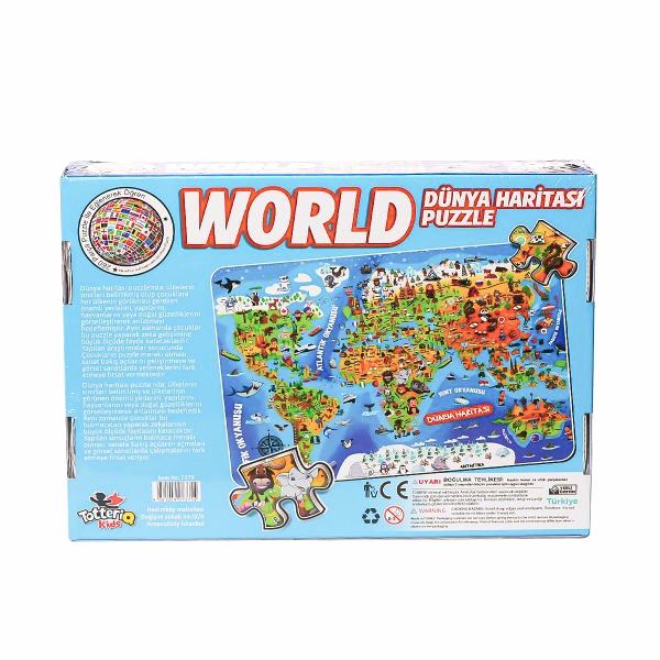 7375 Dünya Kültür Haritası Puzzle -Totteriq