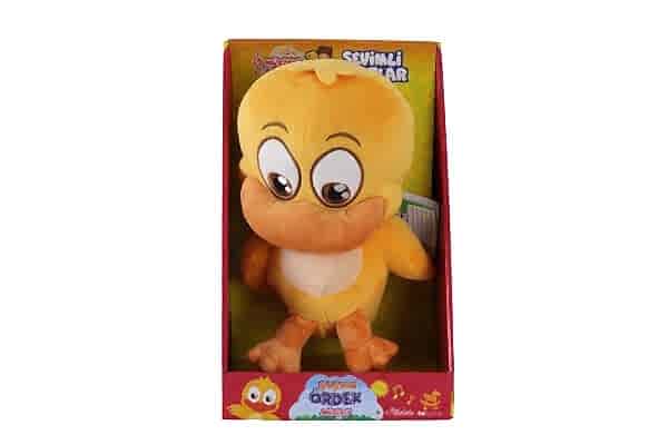 BAL-55115 Şaşkın Ördek Müzikli Peluş Sevimli Dostlar -Özaydınlar