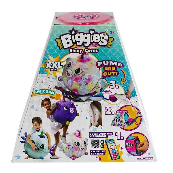 72292 Peluş Biggies Shinycorns Rainbow Unicorn Size XXL