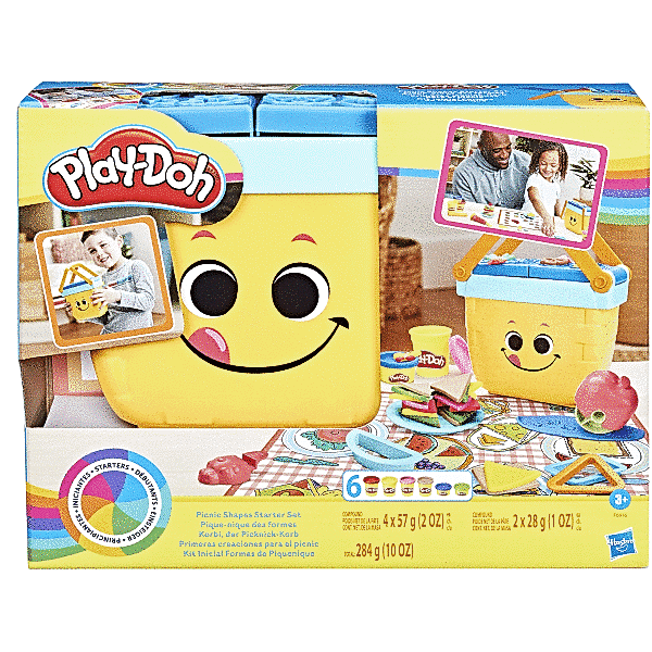 F6916 Play-Doh Piknik Şekilleri Başlangıç Seti +3 yaş