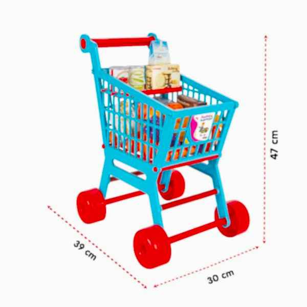 07 608 Pratik Market Arabası -Pilsan Oyuncak