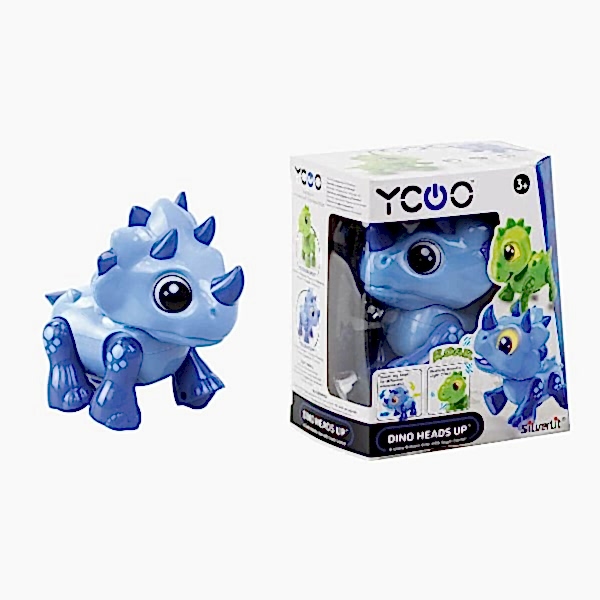 SIL 88592 Silverlit Sesli ve Işıklı Elektronik Robot Dino Heads Up -Necotoys