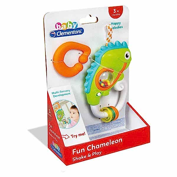 17332 Baby Clementoni - İnteraktif Bukalemun Oyuncak +6 ay