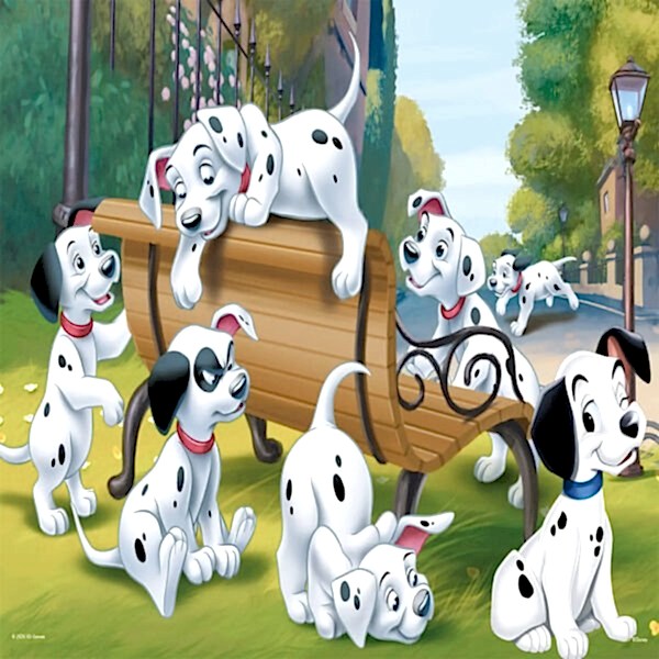 DAL 709 101 DALMATİAN PUZZLE 50
