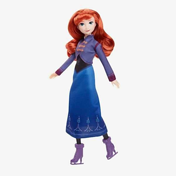 JBG54 Disney Karlar Ülkesi Buz Pateni Temalı Anna Bebek