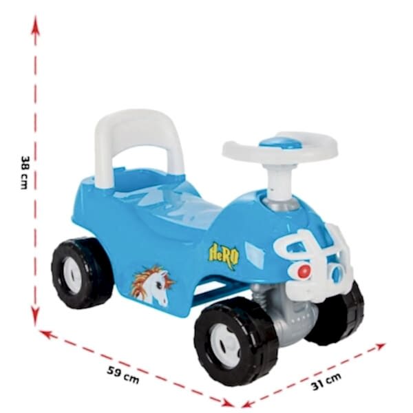 07 812 HERO ATV MAVİ