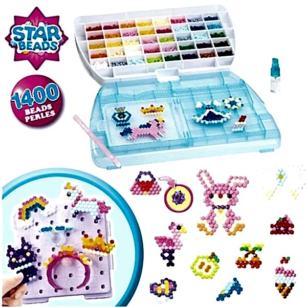 31914 AquaBeads Çantalı Delüks Set 1400 parça +4 yaş