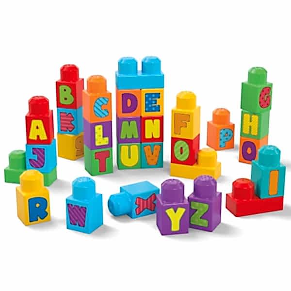HRR60 Mega Bloks Alfabeli Blok Çantası 30 parça +1 yaş