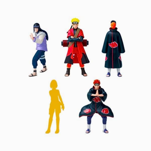 PMI/NSH2040S NARUTO 5Lİ KOLEKSİYON FİGÜR SETİ ASORTİ