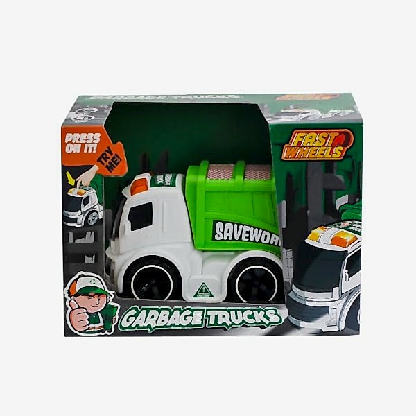ER-244 Fast Wheels Çöp Kamyonu -Erdem Oyuncak