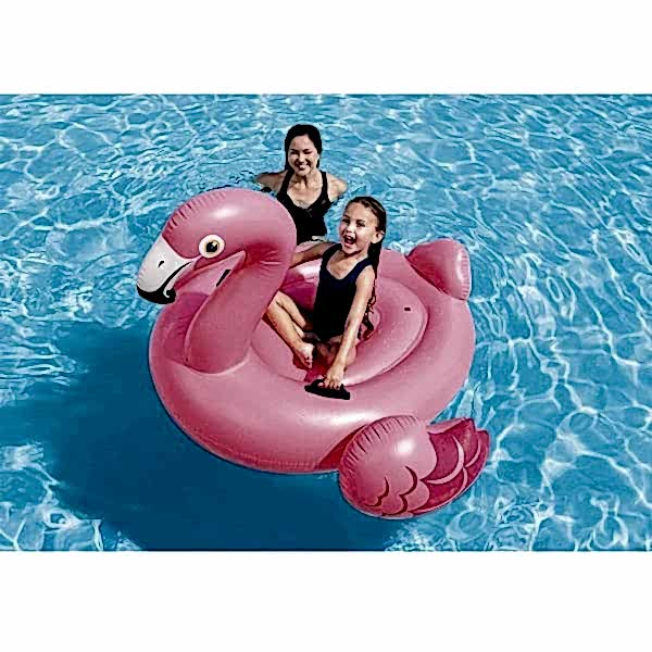 IBN57558  Flamingo Binici - Tutmaçlı Ada 142x137x97 cm -İntex