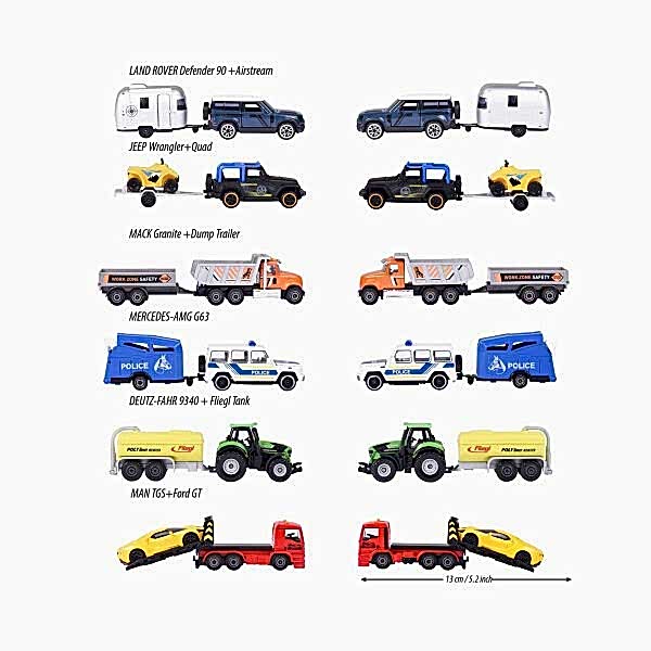 8503002001 City Trailer 6-asst