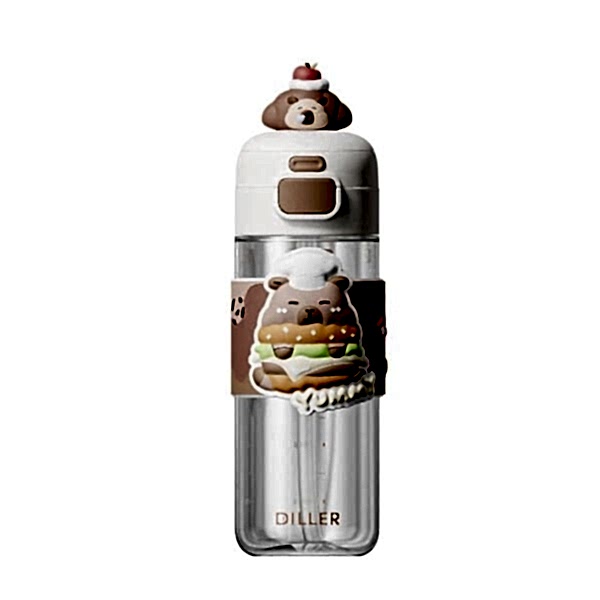 D2551 DILLER 600 ML BOYUN ASKILI TRITAN SU MATARASI