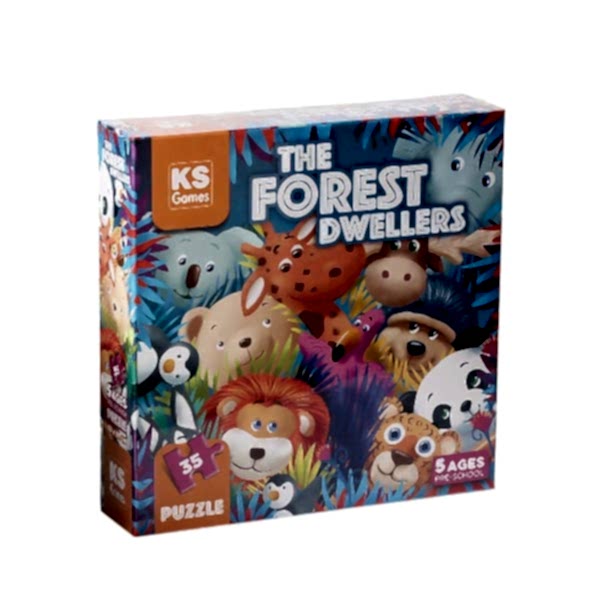 PRS 32713 The Forest Dwellers 35 Parça Puzzle -KS Puzzle
