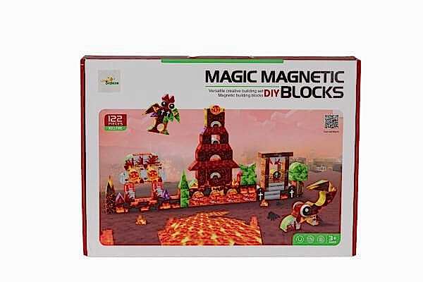 66011 MANYETİK PUZZLE 122 PARÇA