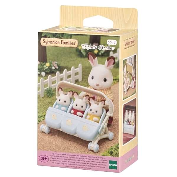 5533 Sylvanian Families Üçüzler Bakım Seti (figürler dahil değildir) +4 yaş
