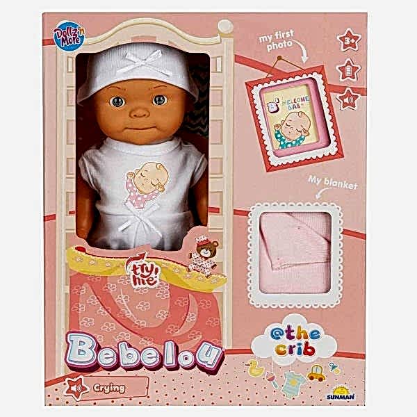 5683 Bebelou Sesli Hoş Geldin Bebeği 30 cm -Sunman