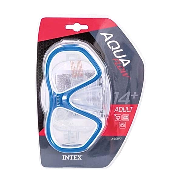 IG55977 Intex Reef Rider Yüzücü Maskesi Mavi 14+ Yaş