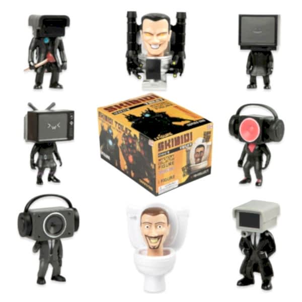KBD00000 Skibidi Toilet Figür Surpriz Paket