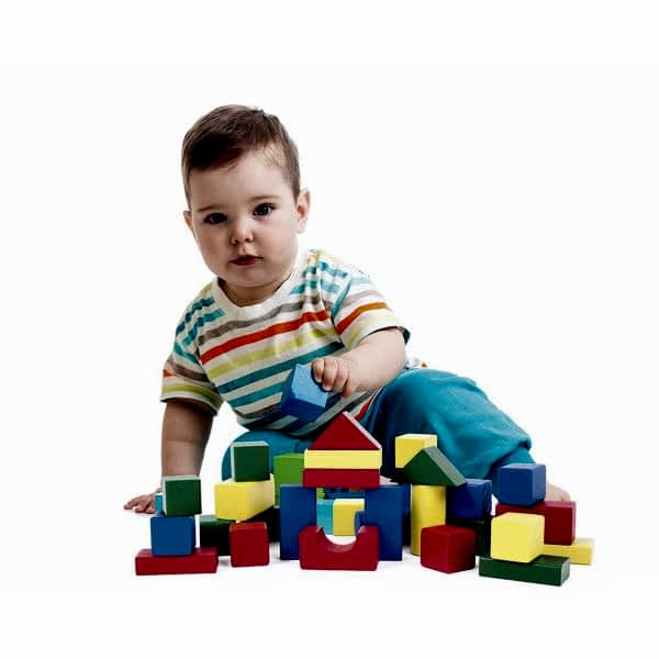 KID-1001 AHŞAP BLOKLAR 40 PARÇA