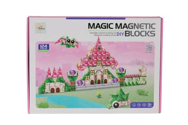 6602 MANYETİK PUZZLE 124 PARÇA