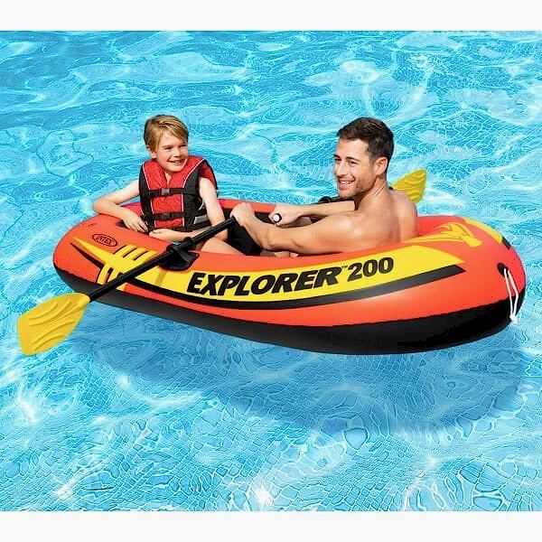 IB58331 Intex Explorer Bot 200 Set (Kürek Pompa) 185x94x41 cm