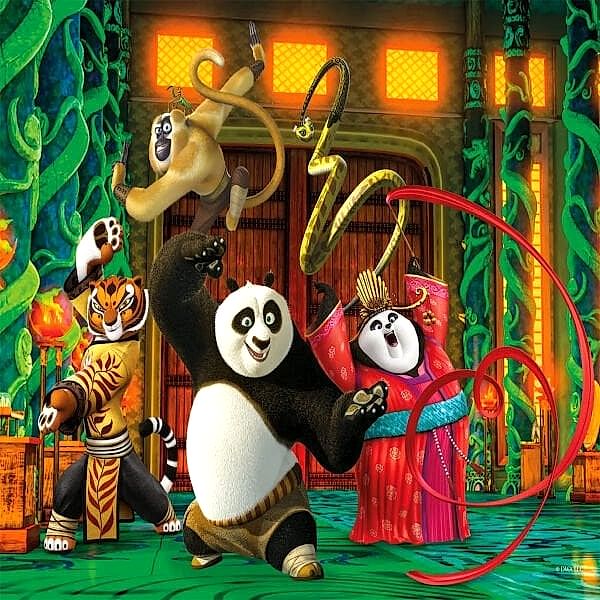 KP 709 KUNG FU PANDA PUZZLE 50 PRÇ