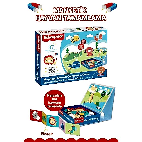 FP2778 FISHER PRICE MANYETİK TABLET HAYVANLAR